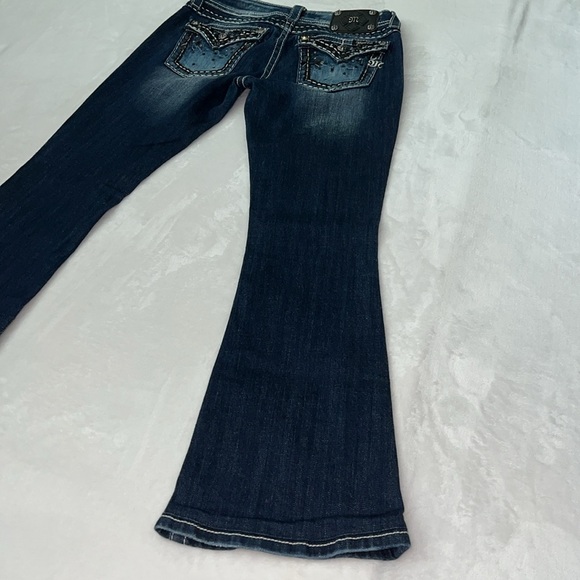 Miss Me Flare Blue Jeans Size 28 - Picture 4 of 11